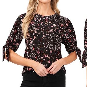 CeCe floral blouse XXL NWT